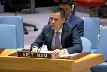 El embajador Dang Hoang Giang, jefe de la misión vietnamita ante las Naciones Unidas. (Fotografía: VNA)