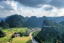 En Phong Nha. (Fotografía: Nhan Dan)