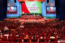Panorama de la sesión. (Fotografía: Nhan Dan)