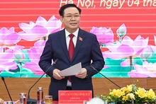 [Foto] Jefe legislador de Vietnam preside debate sobre Ley de Tierra