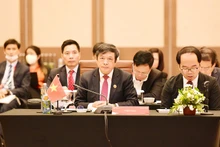 La delegación de Vietnam al evento. (Fotografía: Administración General de Turismo de Vietnam)