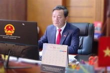 El embajador de Hanói en Vientián, Nguyen Minh Tam. (Fotografía: VNA)