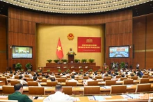 [Foto] Inauguran conferencia sobre ejecución legislativa del Parlamento vietnamita de XV legislatura