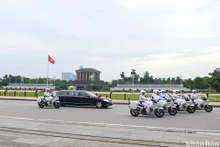 [Foto] Jefe del Legislativo vietnamita se reúne con presidente de Timor Oriental