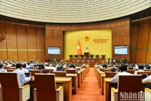 [Foto] Parlamento vietnamita finaliza votación de confianza