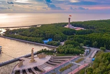 Zona turística del Cabo de Ca Mau de Vietnam. (Fotografía: VNA)