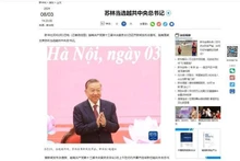 Un artículo publicado por la Agencia de Noticias Xinhua de China. (Fotografía: VNA)