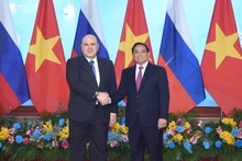 [Foto] Premier vietnamita sostiene conversaciones con su homólogo de Rusia