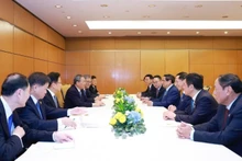 Escena de la reunión. (Fotografía: VNA)