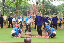 Una actividad en la aldea. (Fotografía: bvhttdl.gov.vn)