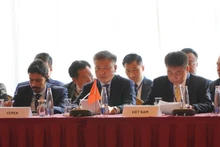 El viceministro de Seguridad Pública de Vietnam Nguyen Ngoc Lam en el evento. (Fotografía: VNA)