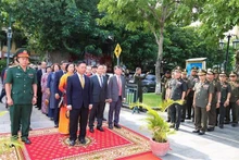 Rinden en Camboya homenaje a mártires vietnamitas. (Fotografía: VNA)