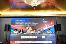 En la conferencia de prensa. (Fotografía: VNA)