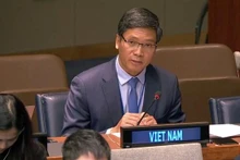 El representante de la misión permanente de Vietnam ante la ONU, consejero Do Ngoc Thuy. (Fotografía: VNA)