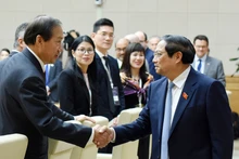 [Foto] Premier vietnamita recibe a delegación del Consejo Empresarial Estados Unidos-Asean