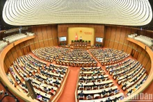 Panorama de la sesión. (Fotografía: Nhan Dan)