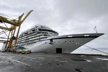 El crucero chino Zhao Shang Yi Dun. (Fotografía: VNA)