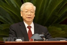 El secretario general del Partido Comunista de Vietnam, Nguyen Phu Trong. (Fotografía: VNA)