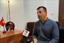 El investigador y profesor titular del Centro de Investigaciones de Política Internacional de Cuba, Dr. Ruvislei González Saez. (Fotografía: VNA)