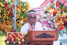 Ly Du So, jefe de la junta representativa de la comunidad musulmana en Ciudad Ho Chi Minh. (Fotografía: VNA)