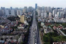 Vista desde arriba de Hanói. (Fotografía: VNA)