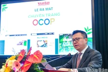 [Foto] Periódico Nhan Dan lanza micrositio sobre programa "Cada comuna, un producto"