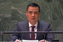 El embajador Dang Hoang Giang, jefe de la misión permanente de Vietnam ante las Naciones Unidas. (Fotografía: VNA)