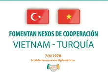 Fomentan nexos de cooperación Vietnam-Turquía
