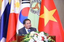 El viceministro del Interior de Vietnam Trieu Van Cuong en el evento. (Fotografía: VNA)