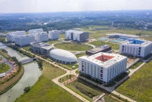 Campus de la nueva universidad. (Fotografía: baobinhduong.vn)