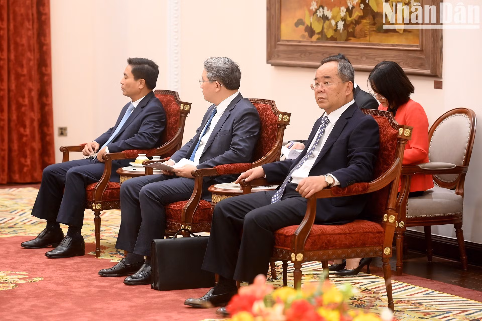 Delegados de Vietnam.