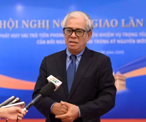 El embajador Pham Quang Vinh, ex viceministro de Relaciones Exteriores.