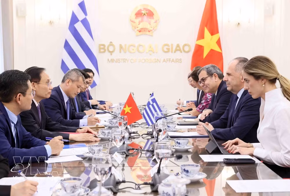 Panorama de la reunión. (Foto: VNA)