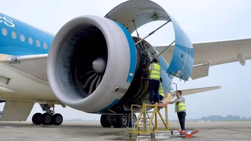 Vietnam Airlines generaliza paso a paso la sostenibilidad en sus vuelos. (Foto: Nhan Dan)