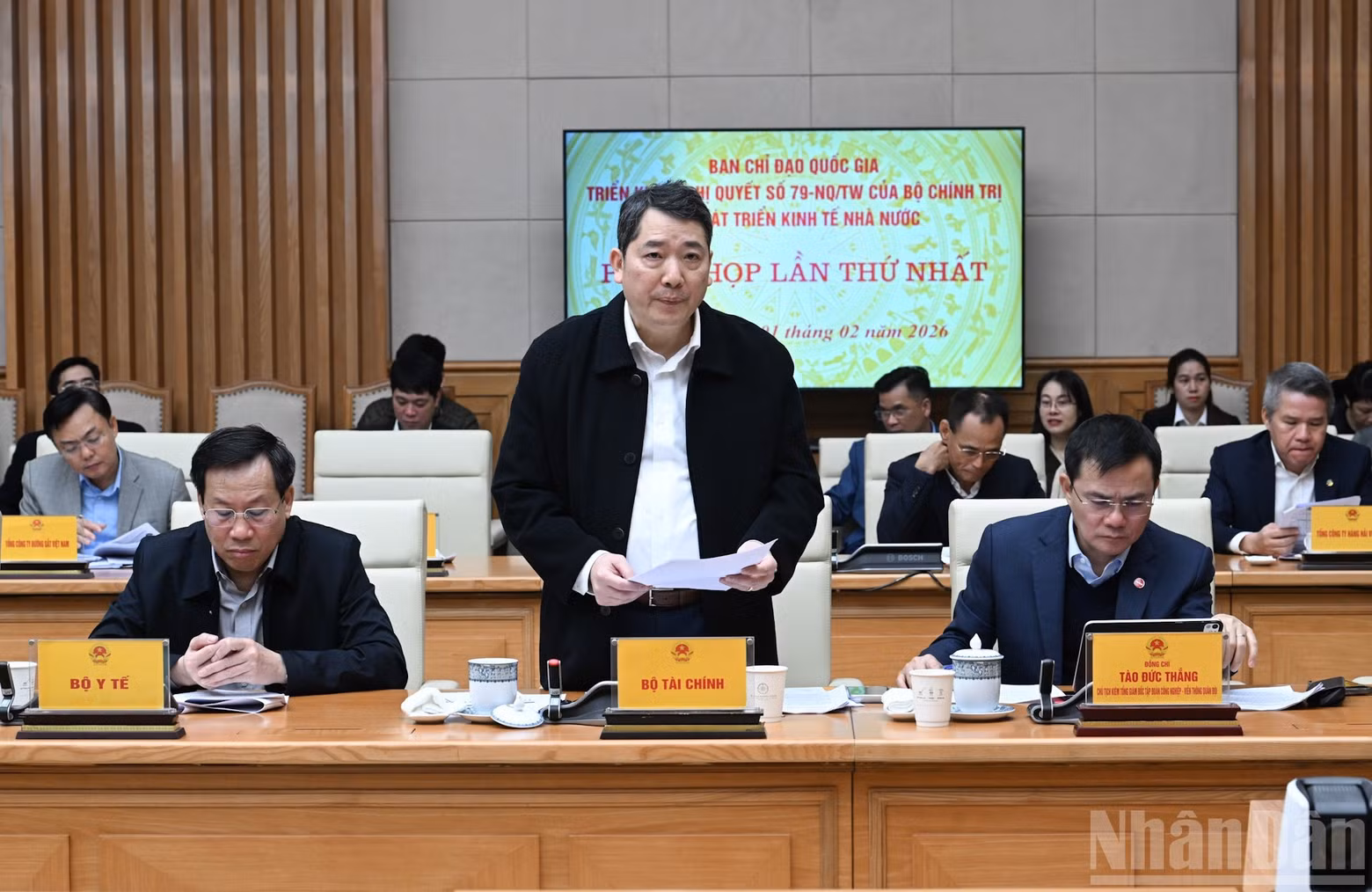 El viceministro de Finanzas Cao Anh Tuan.