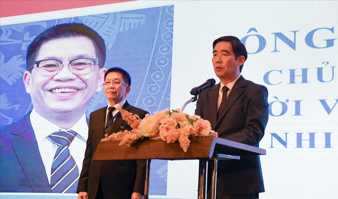 El embajador de Vietnam en Tailandia, Pham Viet Hung, interviene en la cita (Foto: VNA)