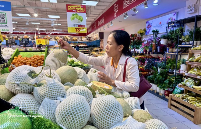 En un supermercado de la cadena GO! en Ciudad Ho Chi Minh (Foto: VNA)