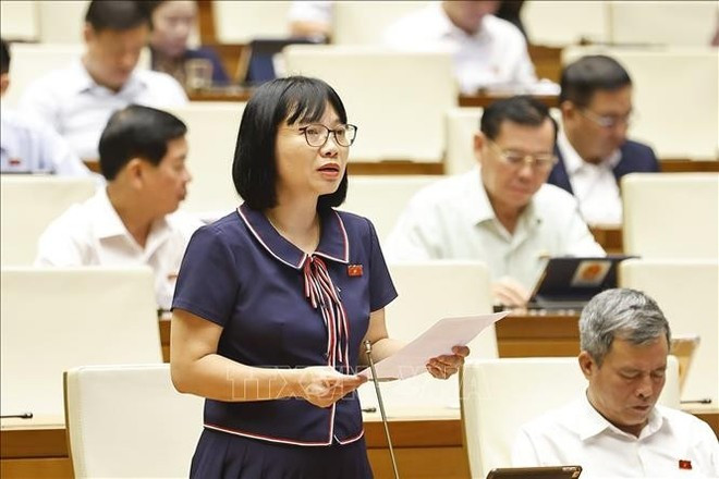 La legisladora Nguyen Thi Viet Nga de la provincia norteña de Hai Duong (Foto: VNA) La legisladora Nguyen Thi Viet Nga de la provincia norteña de Hai Duong (Foto: VNA)
