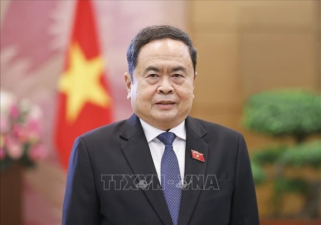 El presidente de la Asamblea Nacional de Vietnam, Tran Thanh Man (Foto: VNA) El presidente de la Asamblea Nacional de Vietnam, Tran Thanh Man (Foto: VNA)