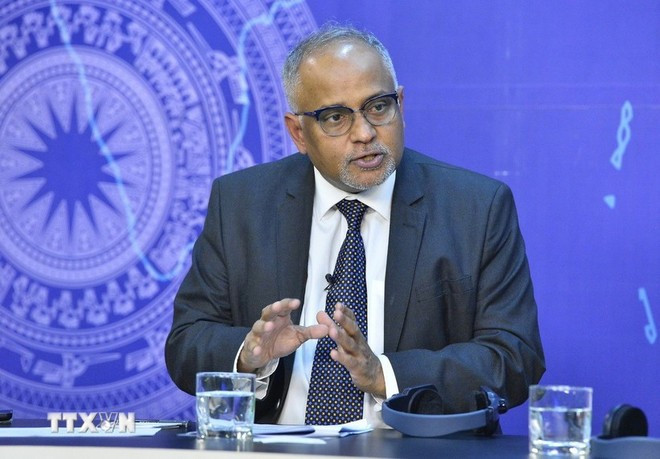 Shantanu Chakraborty, director nacional del Banco Asiático de Desarrollo (Foto:VNA) Shantanu Chakraborty, director nacional del Banco Asiático de Desarrollo (Foto:VNA)