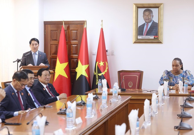 El presidente de Vietnam, Luong Cuong, interviene en la reunión (Foto: VNA) El presidente de Vietnam, Luong Cuong, interviene en la reunión (Foto: VNA)