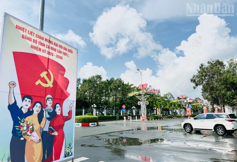 Calles principales en el centro del barrio de Bac Lieu por estos días. (Foto: Trong Duy)