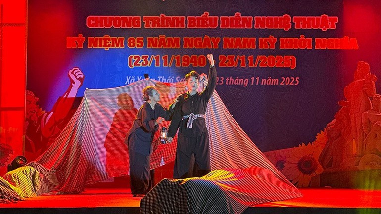 Una actuación artística en el programa. (Foto: Comité Organizador).