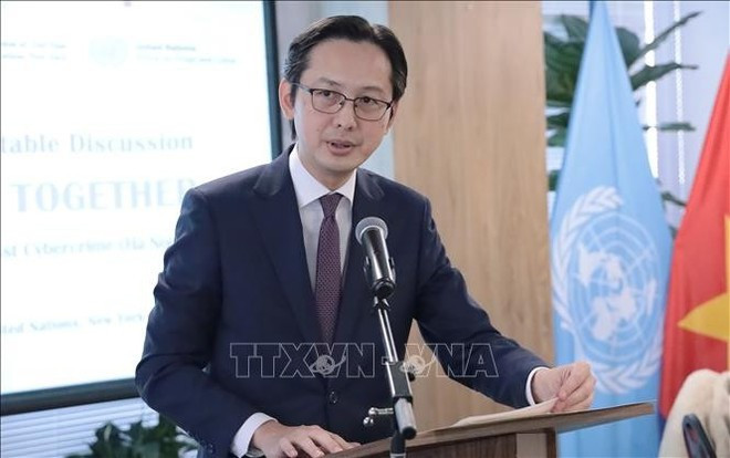 El embajador Do Hung Viet, jefe de la Misión Permanente de Vietnam ante la ONU (Foto: VNA)