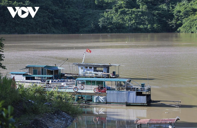 El idílico paisaje de la época más hermosa del año en Muong Lay. (Foto: VOV) El idílico paisaje de la época más hermosa del año en Muong Lay. (Foto: VOV)