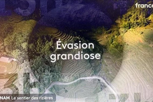 Un reportaje sobre Sapa en el canal nacional France 2 (Foto: VNA)