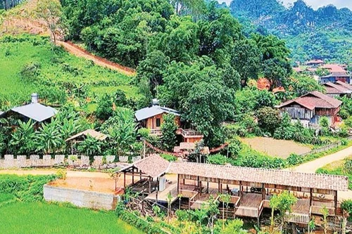 Aldea turística de la comuna de Huu Lien, provincia norteña de Lang Son. (Foto: VNA)