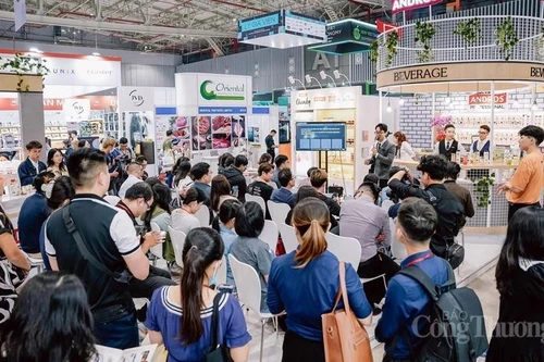En ediciones anteriores, la feria Food & Hotel Vietnam atrajo el interés de la comunidad empresarial. (Foto: congthuong.vn)