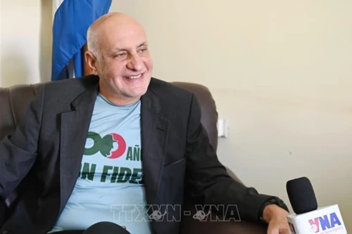 El presidente de la Unión de Periodistas de Cuba, Ricardo Ronquillo Bello. (Foto: VNA)