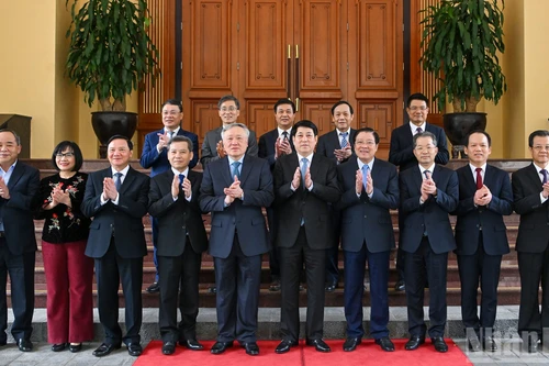 [Foto] Presidente vietnamita preside tercera sesión del Comité Directivo Central para la Reforma Judicial